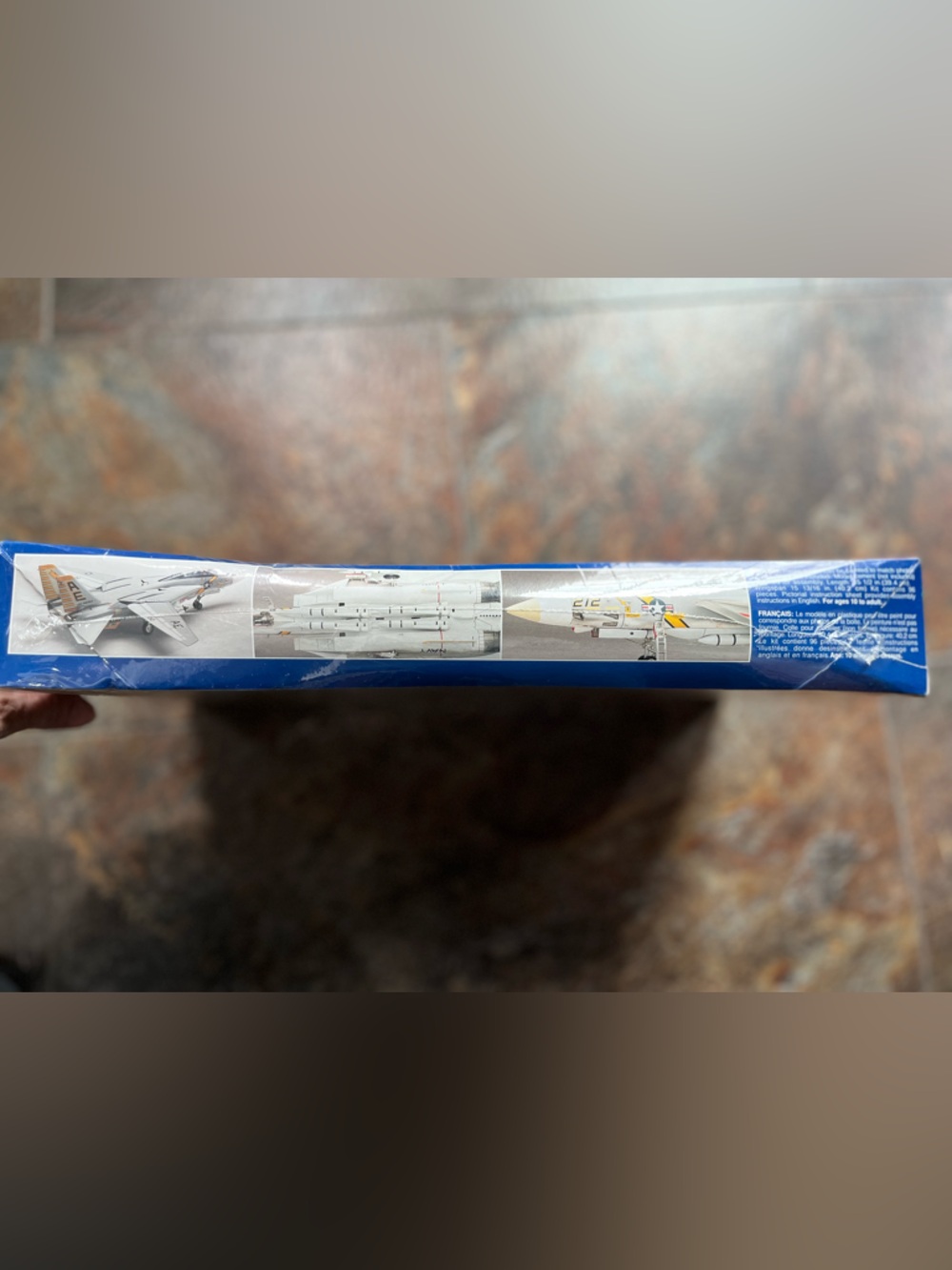 Vintage New sealed Revell-Monogram F-14A Tomcat model airplane. Skill level 2 - Picture 3 of 6
